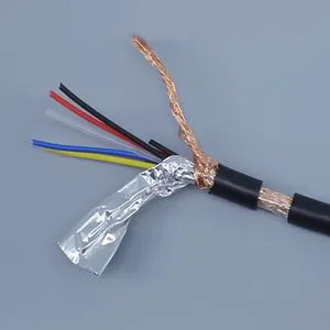 TPU Jacket 4 Cores 24AWG Shielded Hydrometry Vented Cable Vent Tube4x0.4mm Unshielded Vent Tube Cable