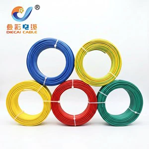 NH-BV Fireproof Building Wire 90min Fire Resistance Pure Solid Copper PVC Insulated Electrical Cable Power