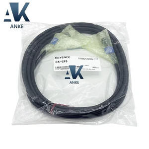 Keyence CA-CF5 Aluminum Alloy PVC Camera Cable Assembly for Industrial Vision System Image Data Transmission 3 Cores 1m Length