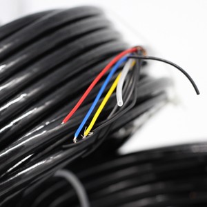 2 4 6Core 24AWG Vented Cable For Liquid Transmitters Waterproof Electrical Wire PUR Jacket Vented Cable Liquid-Level Transmitter