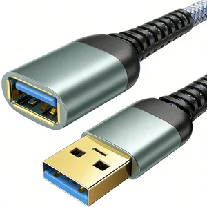 USB Male to Female Extension Cable Factory Custom USB 3.2 3.0 5Gbps Data Transfer Type a Male to Female Extension Cord 1m 2m 3m
