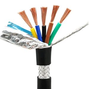 Custom Xlpe Multicore Control Cable Supplier Motion Control Servo Cable 12 Core 12AWG 16AWG 18AWG 20 Awg 22AWG