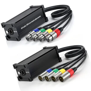 Factory OEM RJ 45 to Xlr Male Network Extension Cable High End 3 Pin Xlr Female to RJ45 Connector Audio Cable