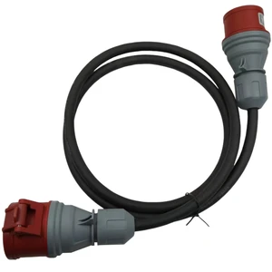 16A 220V 50-60Hz IP44 Industrial Extension Power Cord