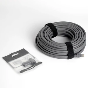 Durable Starlink Gen 3 Extension Ethernet Cable High Speed Shielded Replacement Network Cable 25 Meter Length for Router Dish