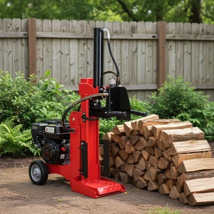 Hot Sale RUIHONG Multi-Purpose 3-Work Position 7HP Gasoline Engine 10T Log Splitter 520mm Splitting Length 1 Year Warranty