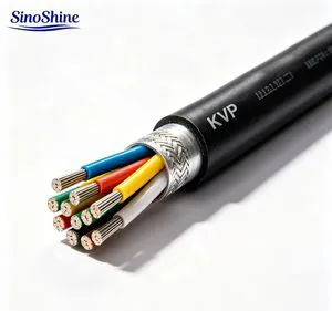 Braided Shield KVVP Multi Core Control Cable Industrial Automation Circuit Connection Cable