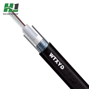 HJ ADSS Fiber Optic Cable 2-Core/4-Core G657A1 HDPE Jacket Steel Wire Reinforced For Outdoor Telecom Networks