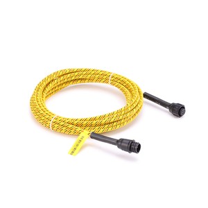 Xiangwei Yellow Water Leak Detection System 4-Pin 6mm PVC Sensing Cable with Grade 1-4 Sensitivity and Alarming Function XW1000