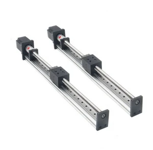 Precision Linear Guide Actuator With Ball Screw And Stepper Motor CNC Linear Motion Module Custom Micro Linear