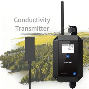 Agriculture Irrigation Soil Testing Kit Water Real-Time Output TDS Wireless 0ms/cm~4ms/cm 3%FS Monitoring EC Conductivity Sensor