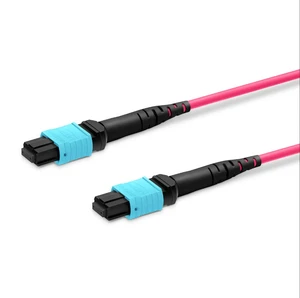 MPO/MTP OM4 Fiber Optic Patch Cord 10M Trunk Cable Excellent Performance Data Center Network Communication Cables