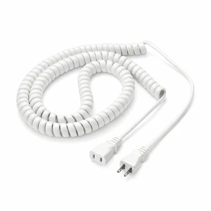 1.5m Flexible DC Coiled Power Supply Cables Extension Wholesale For Tangle-Free Use