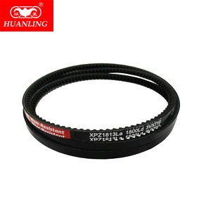 XPZ 1813 Cogged Narrow Rubber V Belt Wear Resistant for Industrial Air Compressors & Water Pumps OEM Custom Service