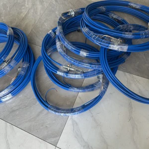 New Stainless Steel Core Temperature Monitoring Sensor Cable with PE Sheath for Farm Use in Steel Silo Storage of Wheat Soybeans