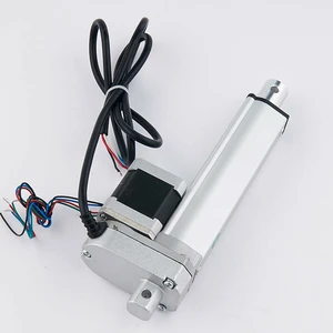 Customizable Low-noise 3000N DC Industrial and Agricultural Equipment Stepper Motor Linear Actuator, Suitable for Factories
