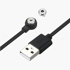 HYTEPRO M523 Round Magnetic Power Cord 2 Pin Pogo Contact Design for Industrial Equipment and Daily Consumer Electronics