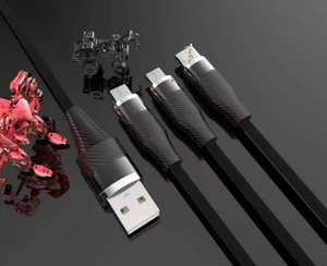 Manufacturer Wholesale Type-C Nylon Braided Fast Charging Data Cable 3A Eco-Friendly Pure Copper Conductor For Mobile Camera