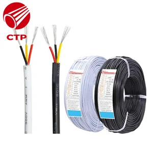 Super Flexible Stranded Multi-Core PVC Jacketed Copper Conductor 120V Electrical Cable Multi-Conductor Flat Control WCH Cable
