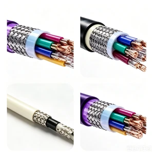 Multi-type Control Cable KVV/KVVP/KVV22/WDZ-KYJY 2~61 Core 450/750V Copper for Industrial PLC Cabinet Control Wiring