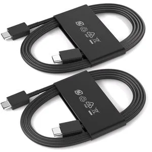 Custom Logo 1 Meter 2 Meter 3A Fast Charging Type-C Cable with Pure Copper Conductor for Printers Barcode Scanners & Computer