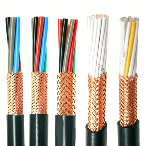 KVVRP 450/750V Flexible Copper Wire Shielded Control Cable PVC Insulation 6mm Multi-core Customized