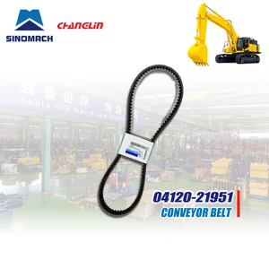 High-Durability V-Belt 04120-21951 Engine Conveyor Belt for Komatsu D475A/SA12V140/WA900/HD785