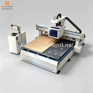 Factory Direct Automatic Labeling Machine Horizontal Woodworking CNC Center 2130LB 4-in-1 Drilling, Cutting, Routing, Labeling