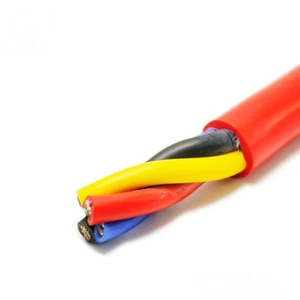 High Flexible PUR TPU Spiral Cable Coiled Power Cable for Auto Intelligent Robot Arm