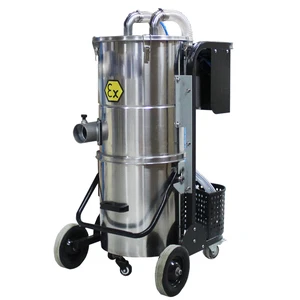 YYVAC Toray EPTFE Filter Pneumatic Power 24H Continuous Working ATEX Explosion Proof Industrial Vacuum Cleaner