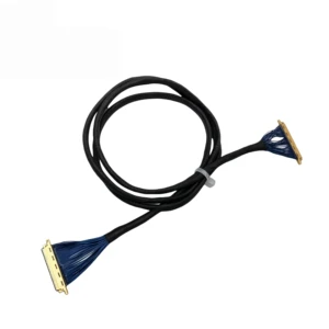 High Quality Factory Direct Custom 0.5mm Pitch 30pin Micro Coaxial Cable 20453-240t-03 to 20472-040t for Security Camera Module