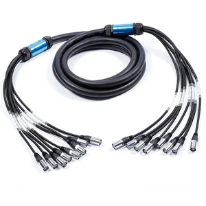 ABCCABLS Super Six Cat6 Shielded LED Large Screen RJ45 Flexible Network Extension Communication Cable 8 Multi-channel Mobile