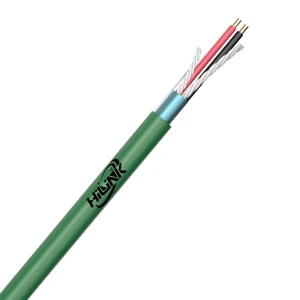 BUS/EIB/KNX 1Pair 2 Cores BUS Cable Copper Solid PET Tape AL Foil Shielded LSZH Jacket Twisted Pair Automotive Can Bus Cable
