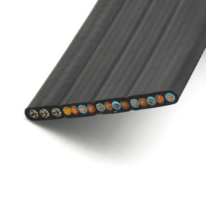 H07VVH6-F TVVB YFFB Cat6 Elevator Traveling Cable Price