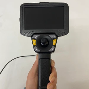 Industrial Mini Camera Videoscope 4.5 Inch Monitor 6mm Lens 1m Testing Cable USB Data Storage Option Flexible