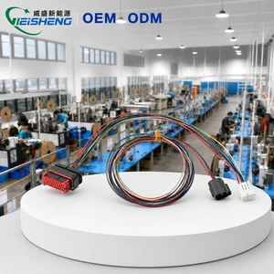 Anti-corrosion Cable Assembly of Custom Square-head Urea Pump Wiring Harness Special for Commercial Vehicles