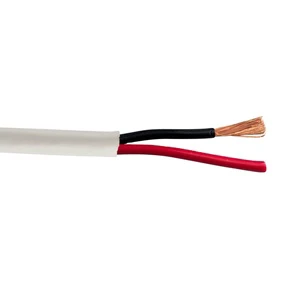 Ultra Flexible HD Indoor Outdoor Audio Speaker Wire Cable 2core 12-18AWG Stranded Copper Wire Multiuse Control Cable