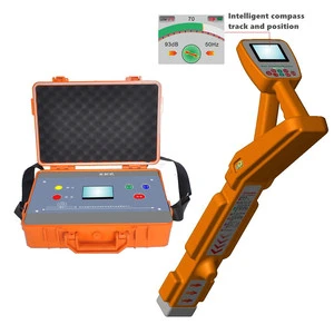 Intelligent Underground Pipeline Detector 30m 6 Frequency Bands GPS Mapping Cable Pipe Fault Route Detection