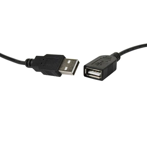 4-Core USB Male To Female Cable USB Charging Data Cable 24+28 AWG 2M Data Transfer Copy Cable