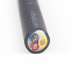 Industrial Wire Drag Chain Cable Copper Conductor PVC Insulated Mobile Devices Lifting Transportation Equipment 3 4C 1.5 4MM