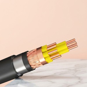 PVC Sheathed KVVP22 Shielded Signal Control Cable KVV22 Armored Cable Multi Cores For Instrument DCS System Mining Equipment
