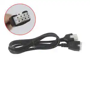 8-Pin Power and Signal Cable with Split Leads-Multi-Core DC Wiring Harness for LED Controller, Industrial Sensors, Motor Control