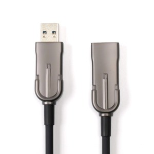 Industrial Camera Security Video Cable, USB 3.0 Male to Female Fiber Optic Extension Data Cable for VR Camera