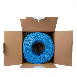 Customizable Cheap Cat6 UTP LSZH Jacket Ethernet Cable FTP Network Cable with 4 Pair Bare Copper LSZH Cat6