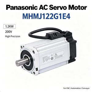 Panasonics Ac Servo Motor 750w 400w Kit with Drive MHMJ122G1E4 1.2kw Servo Servo Motor and Driver MHMJ122G1E4