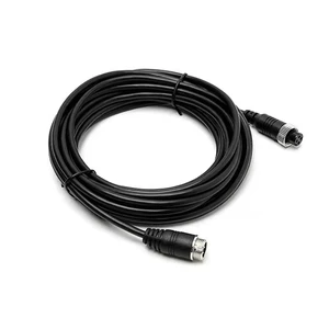 Wholesale High Quality Waterproof Reversing Backup Mdvr Camera Cable Double Shielded 4 Pins Aviation Cable With Trigger Cable