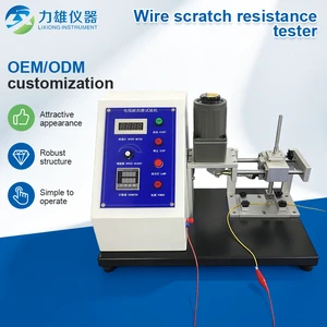 Automotive Wire Scratch Resistance Testing Machine Cable Insulation Durability Test Equipment