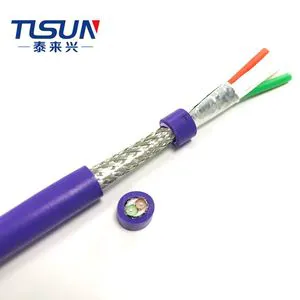 2core22AWG Signal Transmission Profibus BUS Cable