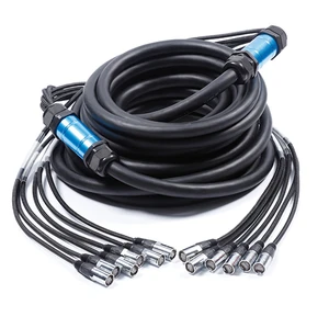 6-channel multi-channel mobile performance rental LED large screen RJ45 network cable cat6 network extension