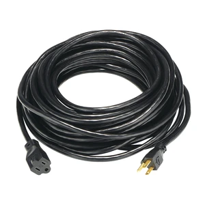 Heavy Duty Generator Power 15A 125V 3-Pin 1875 Watts 5-15P/5-15R Extension Cord Power Cord